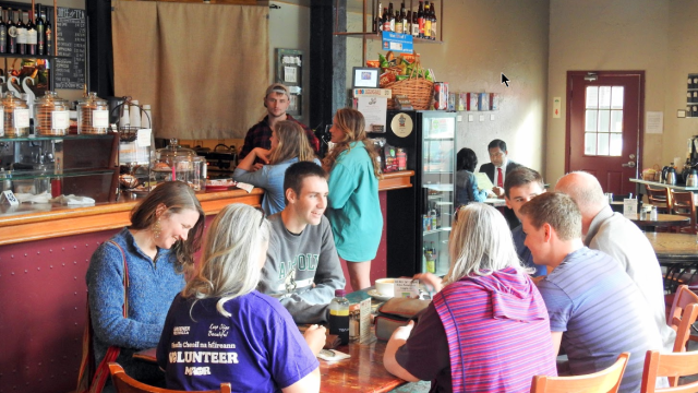 Aqus Café at Foundry Wharf