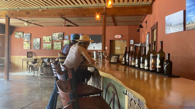 Fore Family Vineyards Wine Room