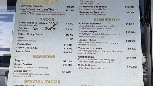 Lupe’s Brunch