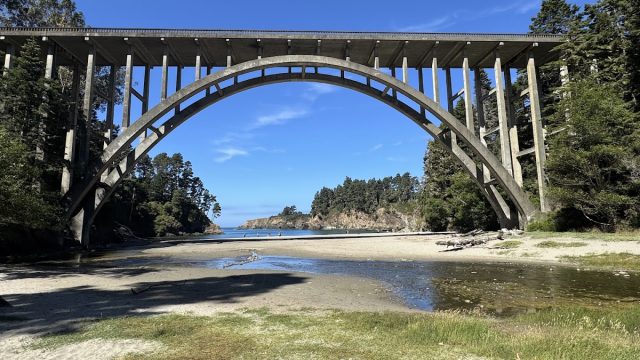 Russian Gulch State Park